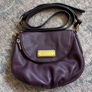 MARC by MARC JACOBS Burgundy Leather Q NATASHA Crossbody Bag Vintage Y2K Purse